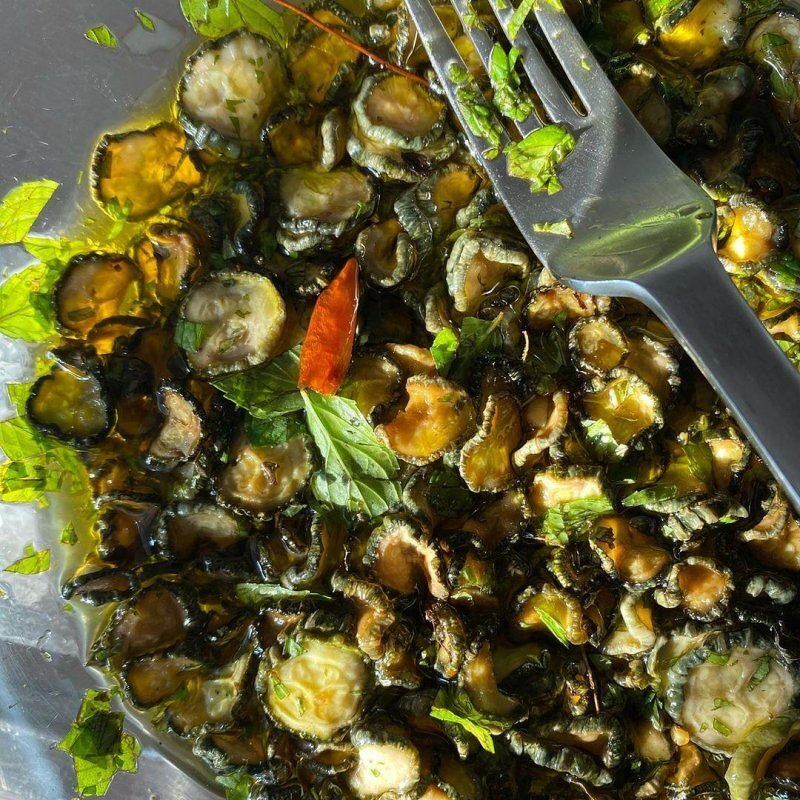 Zucchini sott’olio continued